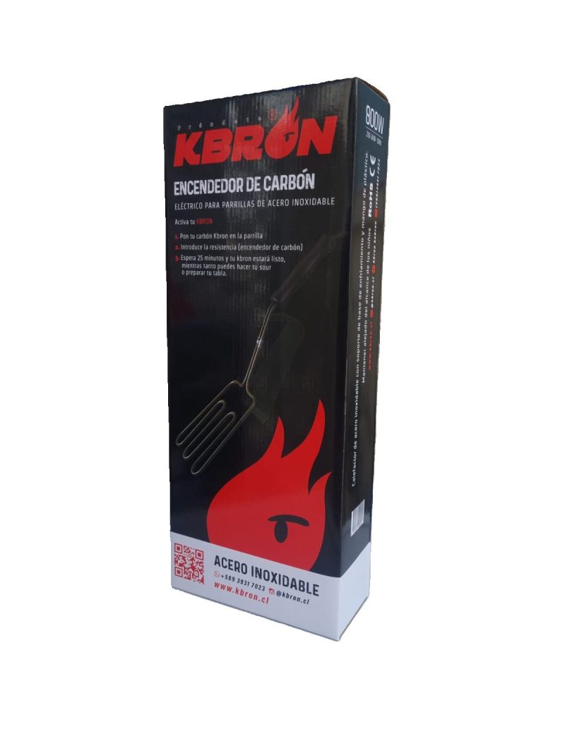 ENCENDEDOR DE CARBÓN ELÉCTRICO KBRON