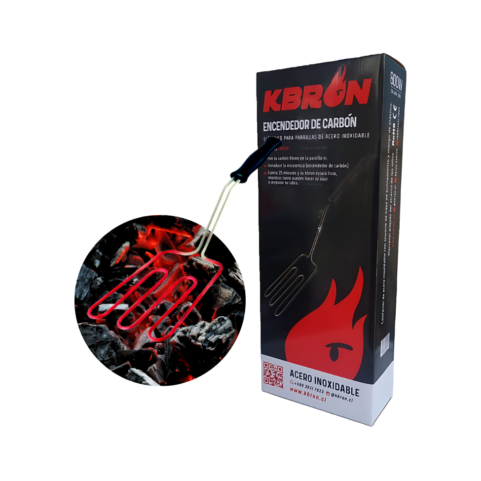ENCENDEDOR DE CARBÓN ELÉCTRICO KBRON