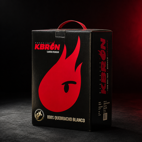 CARBÓN KBRON EN CAJA PREMIUM 5KG