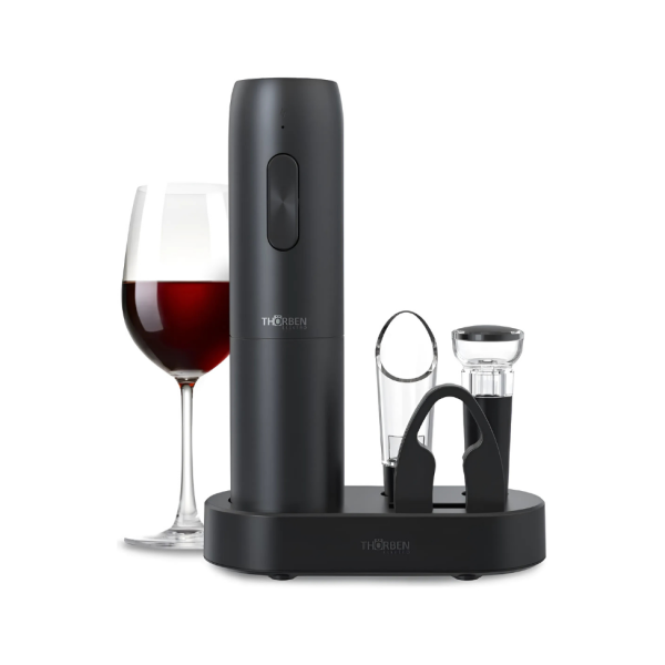 Descorchador Eléctrico Thor USB Wine Set